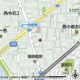 東京都江戸川区西小岩1丁目8-19周辺の地図