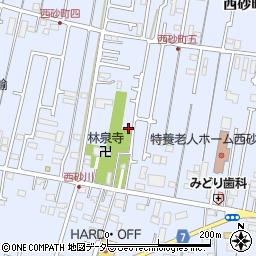 東京都立川市西砂町5丁目13-21周辺の地図