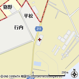 松山鋼材株式会社　塙工場周辺の地図