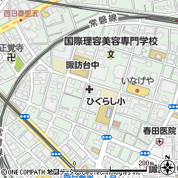 大栄パーク西日暮里駐車場周辺の地図