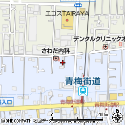 エクレール小平周辺の地図