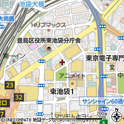 株式会社拓洋　東京支店周辺の地図