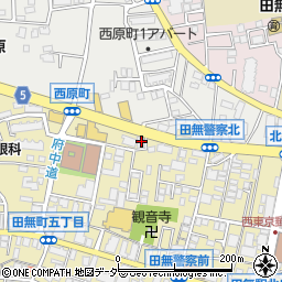 中央労働金庫田無支店周辺の地図