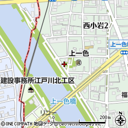 東京都江戸川区西小岩2丁目2-2周辺の地図