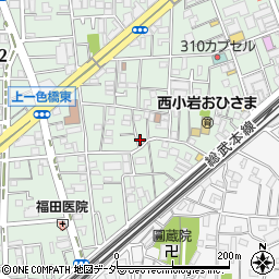東京都江戸川区西小岩1丁目18-1周辺の地図