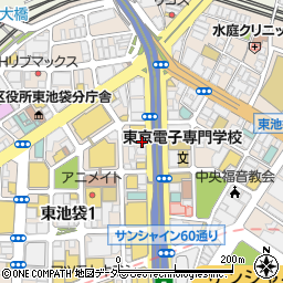東京都豊島区東池袋1丁目31-13周辺の地図
