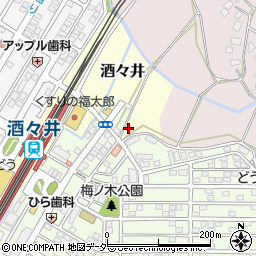 スペースＥＣＯ酒々井駅前第２駐車場周辺の地図
