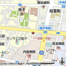 千葉県銚子市若宮町7-11周辺の地図