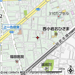 東京都江戸川区西小岩1丁目18-2周辺の地図