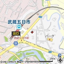 セブンイレブン武蔵五日市駅前店周辺の地図