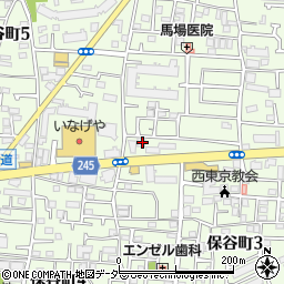 西東京眼科クリニック周辺の地図