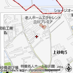 アーバンヒルズ武蔵砂川周辺の地図