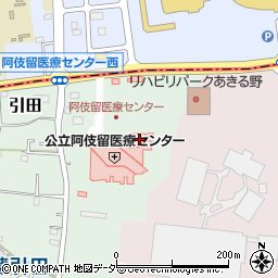 東京都あきる野市引田78-1周辺の地図