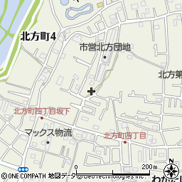 千葉県市川市北方町4丁目1706周辺の地図