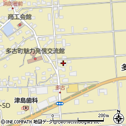 千葉県香取郡多古町多古971周辺の地図
