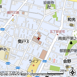 仁生会介護老人福祉施設奧戸くつろぎの郷周辺の地図