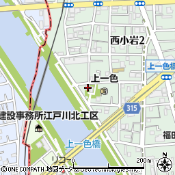 東京都江戸川区西小岩2丁目2-7周辺の地図