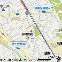 東京都福生市熊川935周辺の地図
