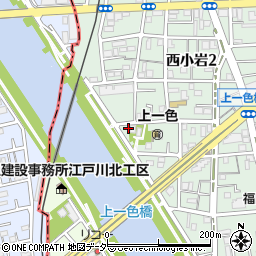 東京都江戸川区西小岩2丁目2-6周辺の地図