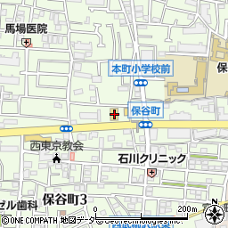 ＡＯＫＩ西東京保谷町店周辺の地図