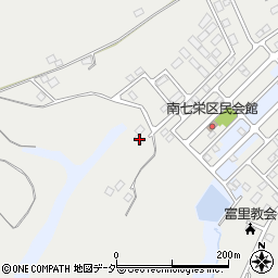千葉県富里市七栄93-64周辺の地図
