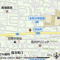 ＡＯＫＩ西東京保谷町店周辺の地図