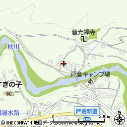 東京都あきる野市戸倉1038周辺の地図