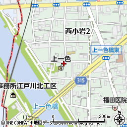 東京都江戸川区西小岩2丁目2-10周辺の地図