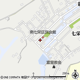 千葉県富里市七栄93-33周辺の地図