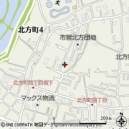 千葉県市川市北方町4丁目1705周辺の地図