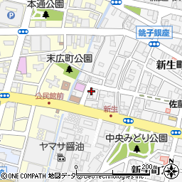 ヤマサ醤油株式会社　紫友北寮周辺の地図