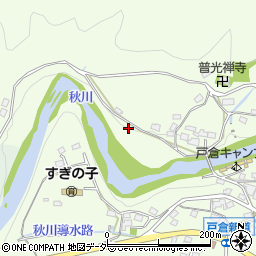 東京都あきる野市戸倉1110周辺の地図