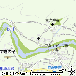 東京都あきる野市戸倉1089周辺の地図