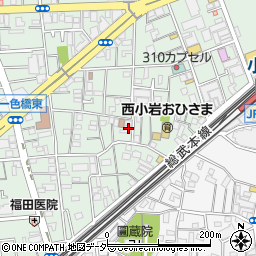 東京都江戸川区西小岩1丁目18-10周辺の地図