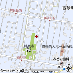 東京都立川市西砂町5丁目13-29周辺の地図