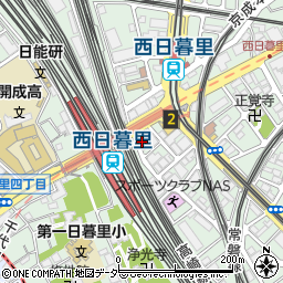 東京ネフロクリニック西日暮里周辺の地図