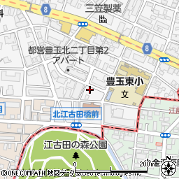 東京都練馬区豊玉北1丁目21-8周辺の地図