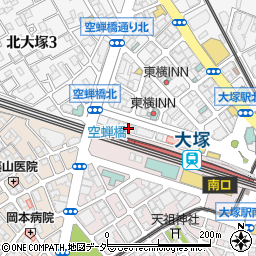 ライオンズステーションプラザ大塚第２周辺の地図