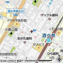 明光義塾酒々井教室周辺の地図