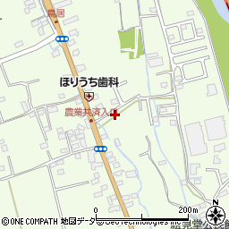 山梨県韮崎市藤井町駒井2894周辺の地図