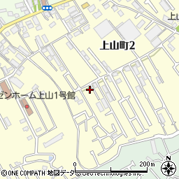 千葉県船橋市上山町周辺の地図