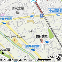東京都福生市熊川955周辺の地図