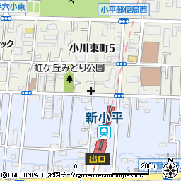小須田クリーニング周辺の地図