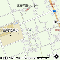 山梨県韮崎市藤井町駒井2193-8周辺の地図