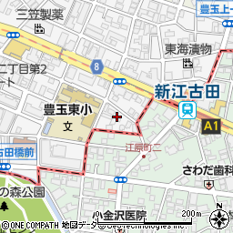 東京都練馬区豊玉北1丁目7周辺の地図