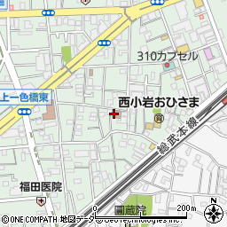 東京都江戸川区西小岩1丁目18-7周辺の地図
