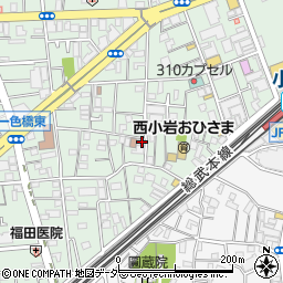 東京都江戸川区西小岩1丁目18-9周辺の地図