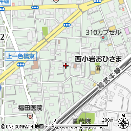 東京都江戸川区西小岩1丁目18-4周辺の地図