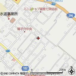 千葉県富里市七栄724-13周辺の地図