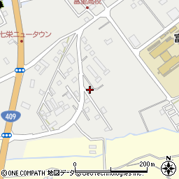 千葉県富里市七栄140-33周辺の地図